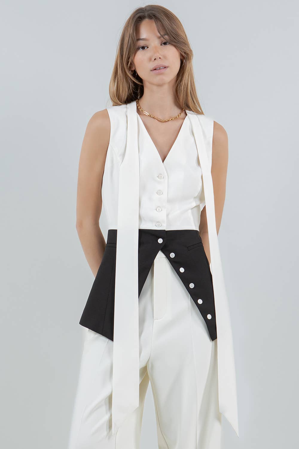 Sasha Button Down