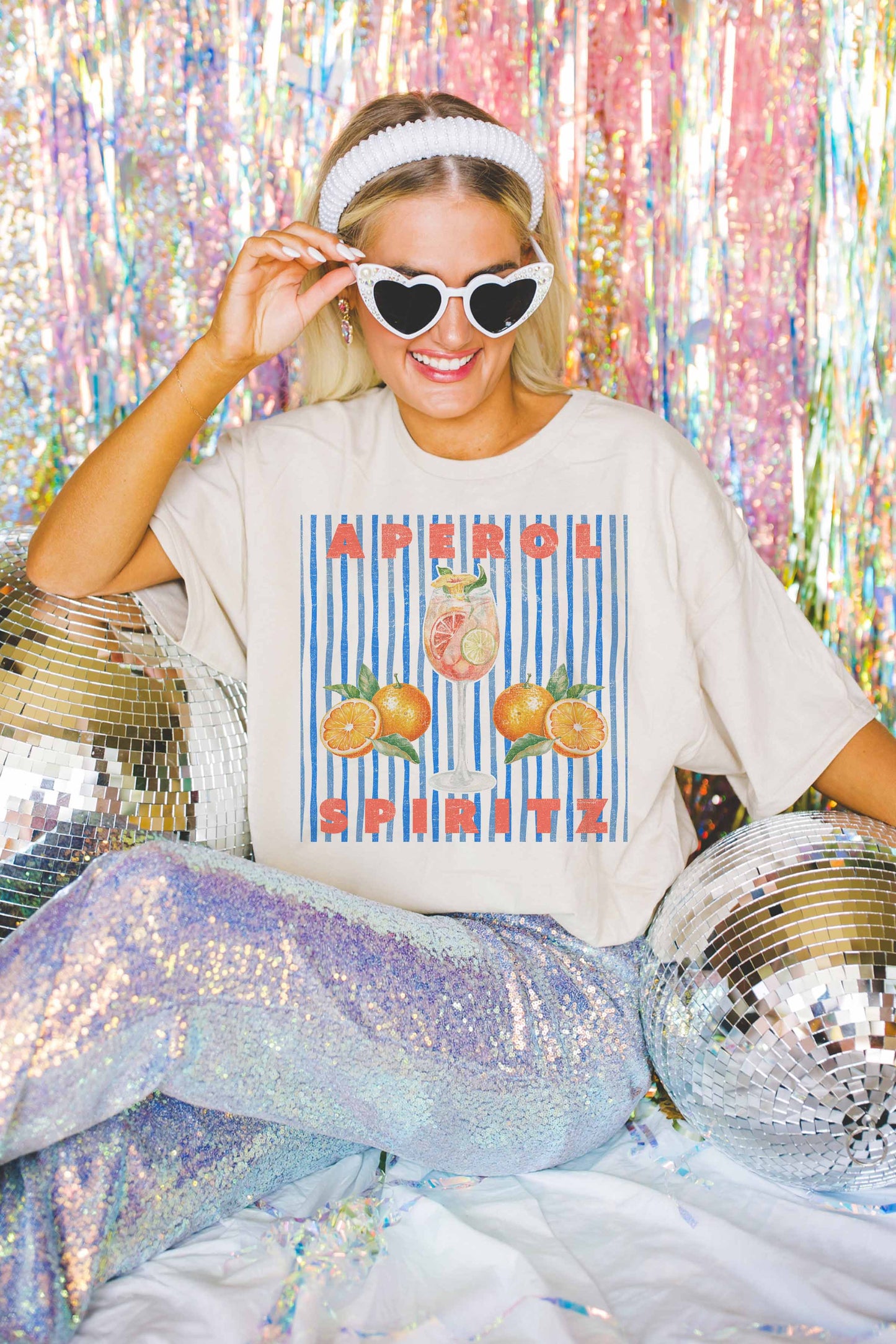 APEROL SPIRITZ OVERSIZED TEE