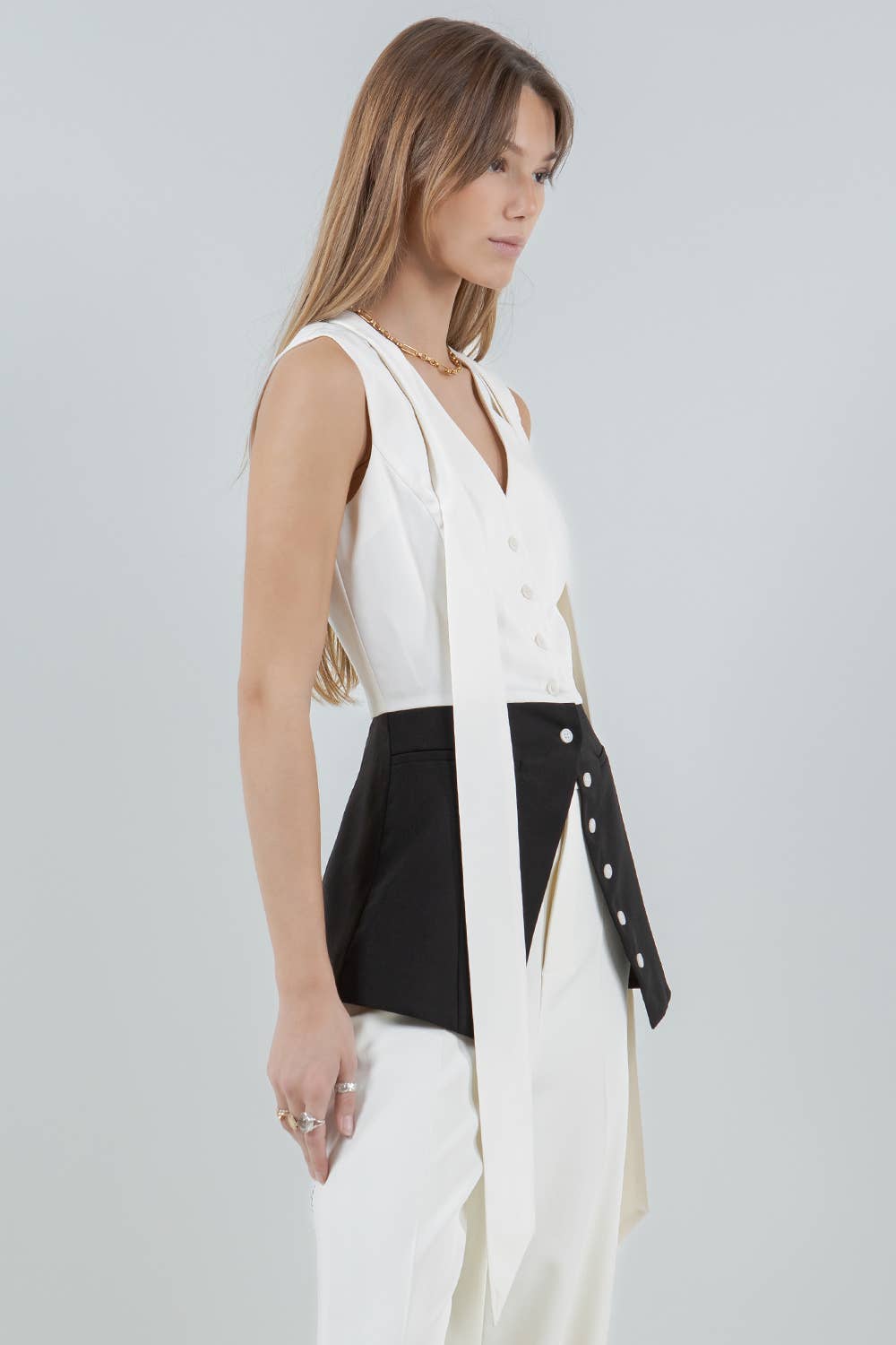 Sasha Button Down