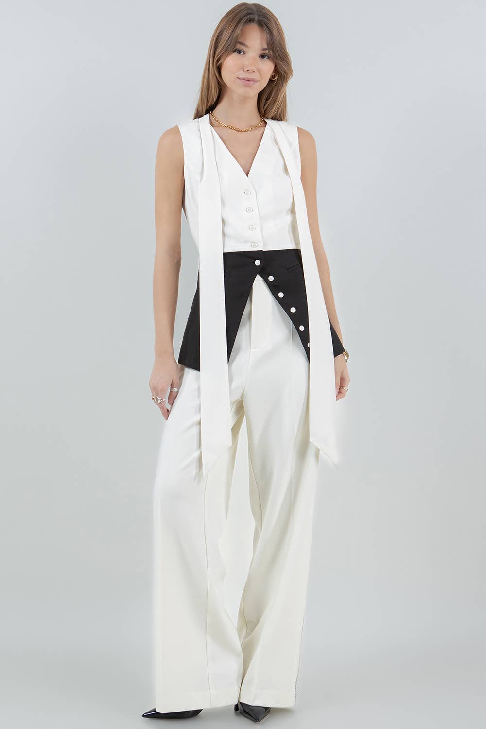 Sasha Button Down