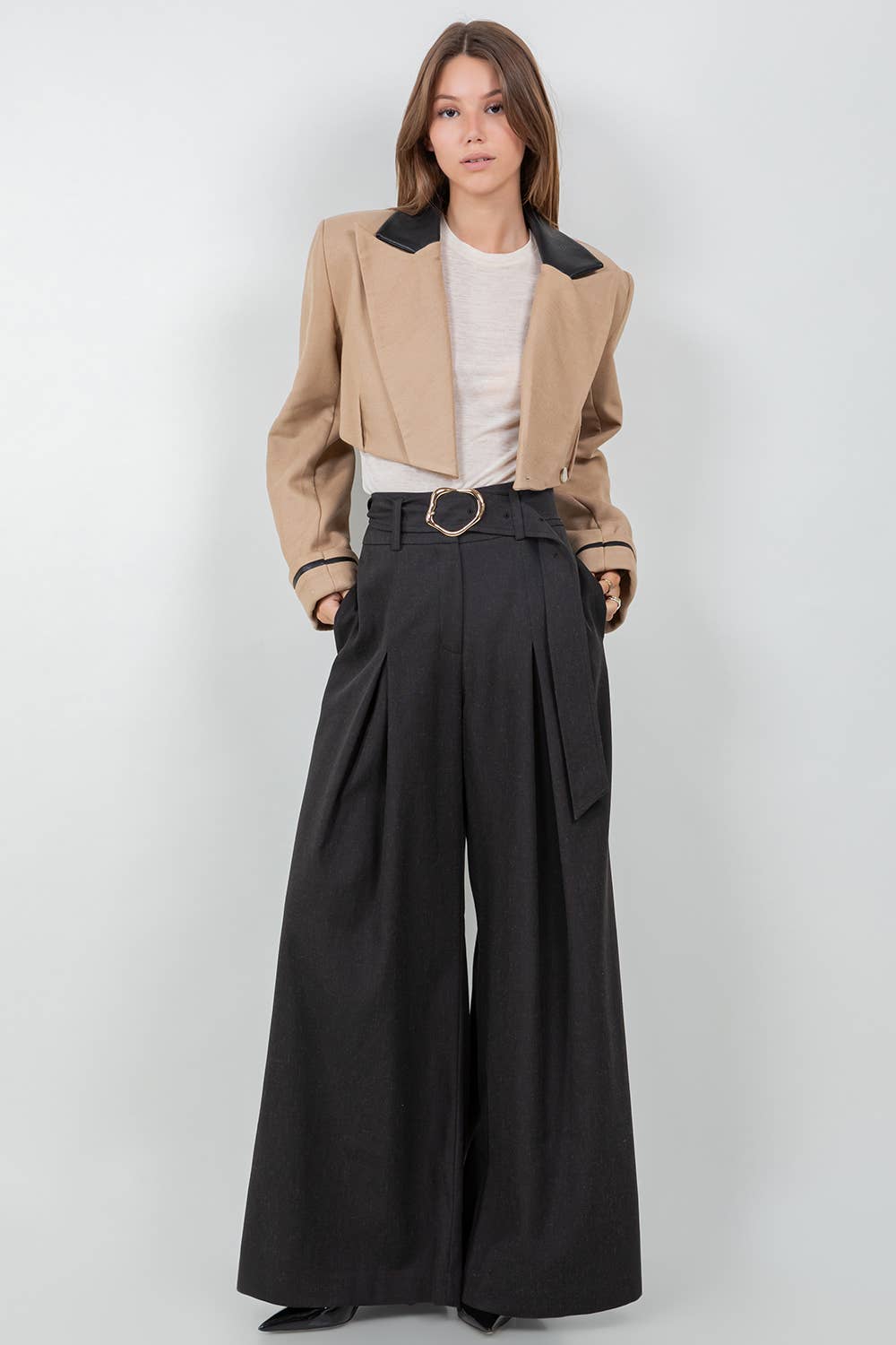 Marie Claire Pleated Trouser