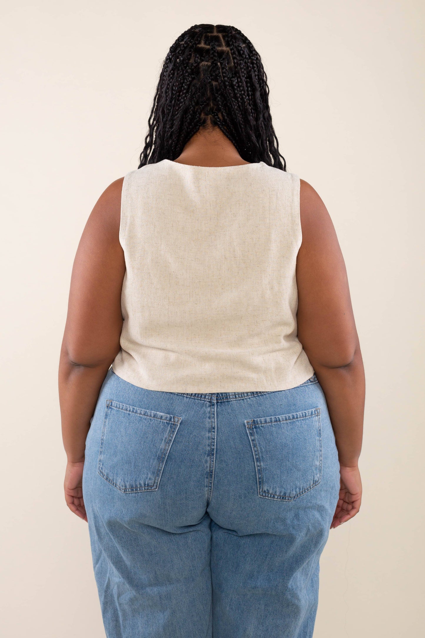 Annie Linen Vest
