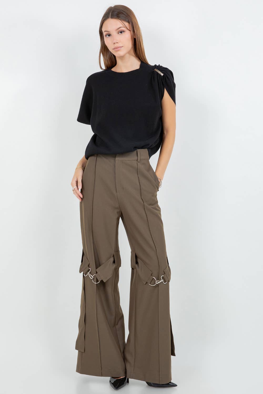 Clara Metal Accent Sweater