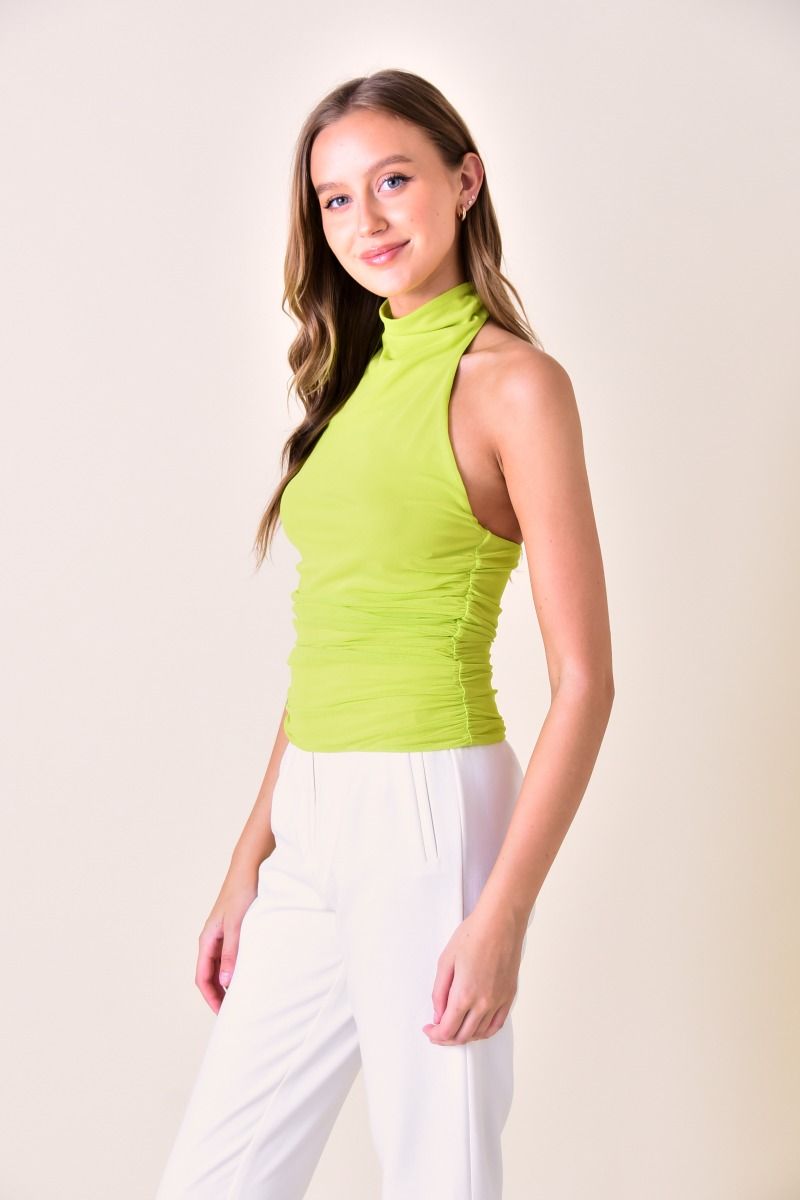 Makenzie Mesh Sleeveless Top