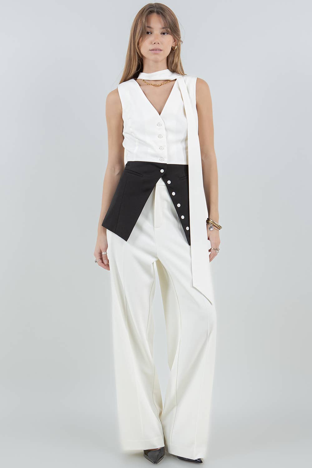 Sasha Button Down
