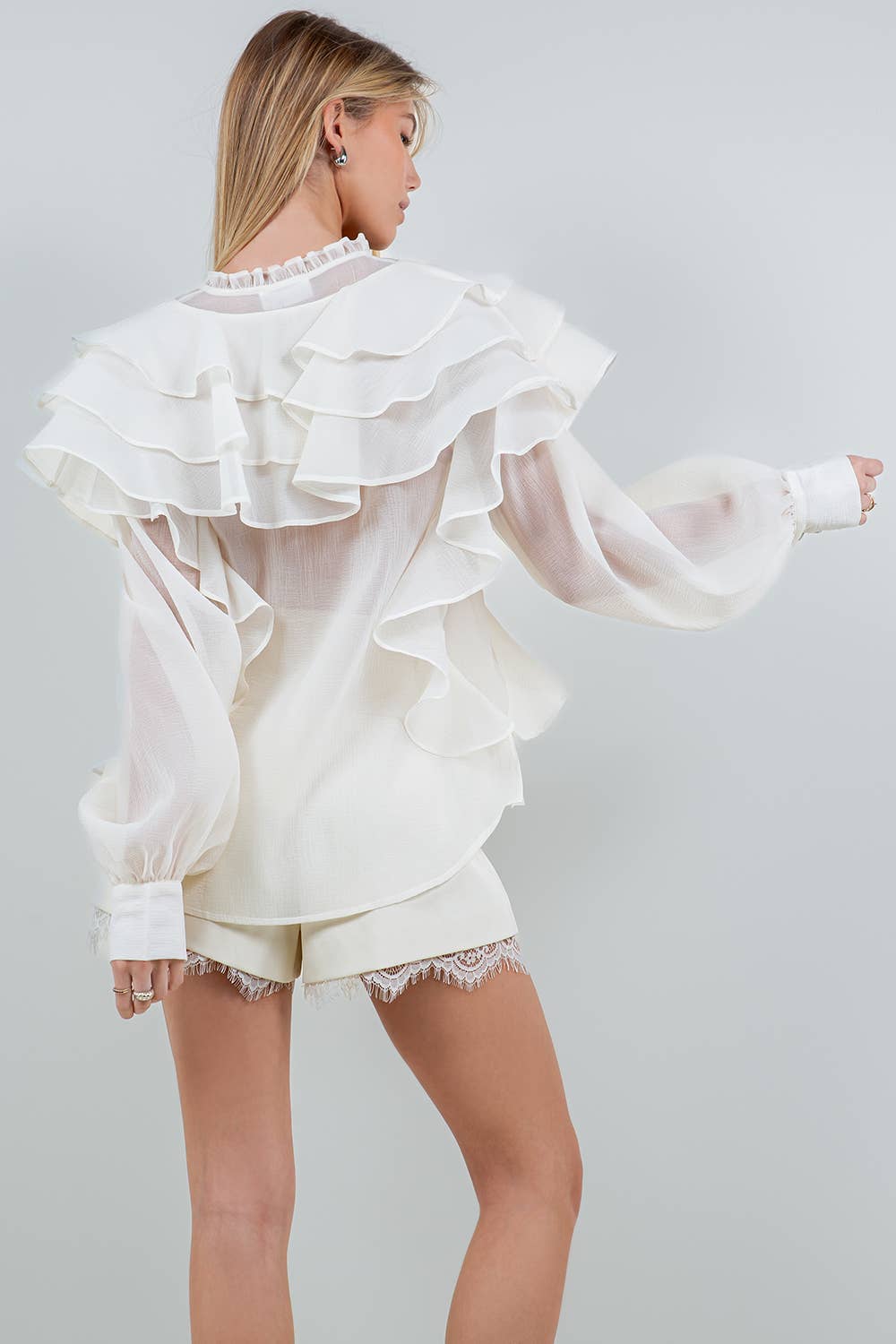 Charlotte Ruffled Blouse