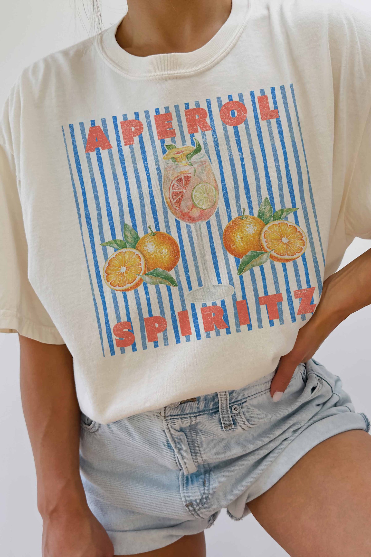 APEROL SPIRITZ OVERSIZED TEE