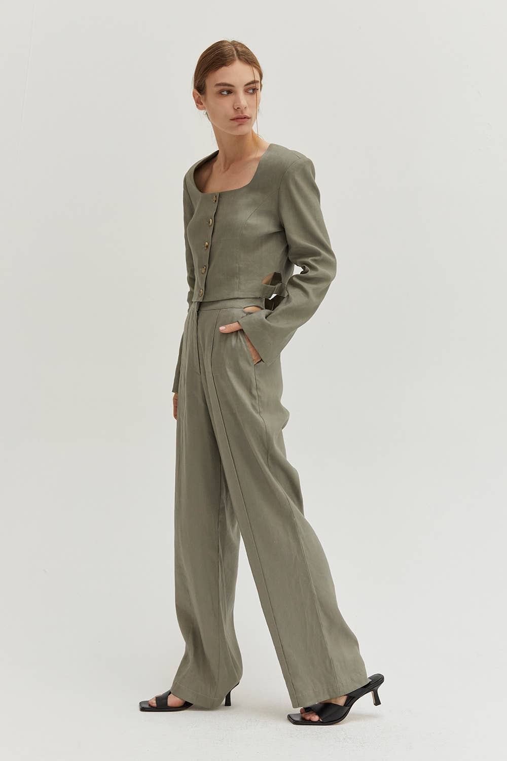 Janey Cut-out Trousers