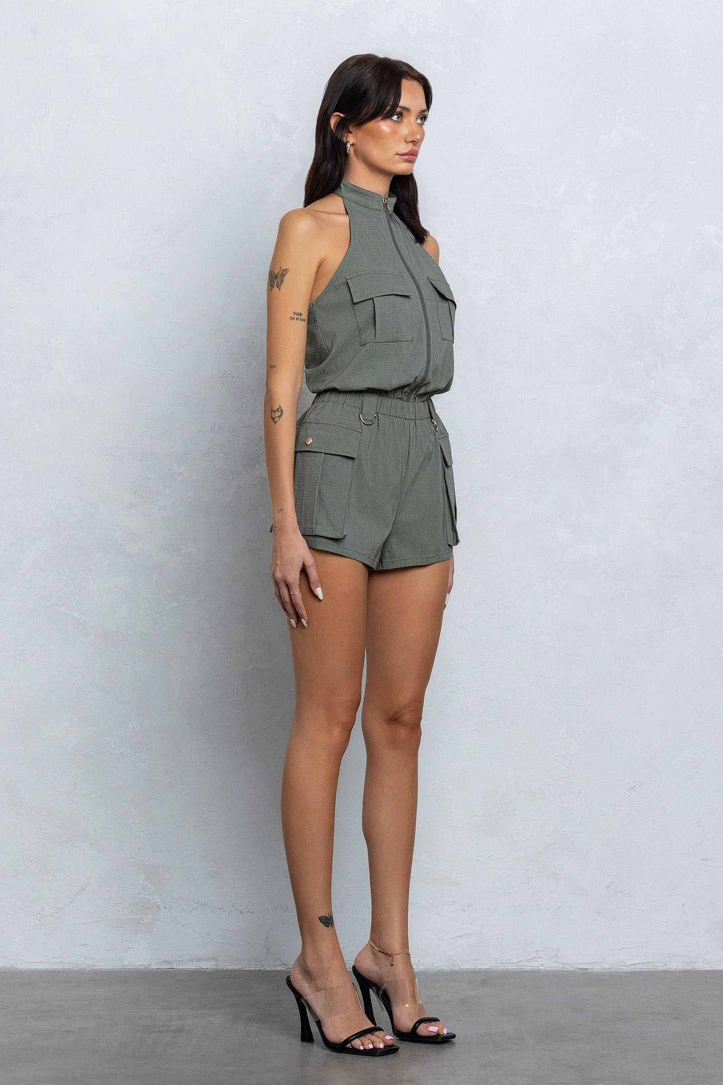 Tori Cargo Romper