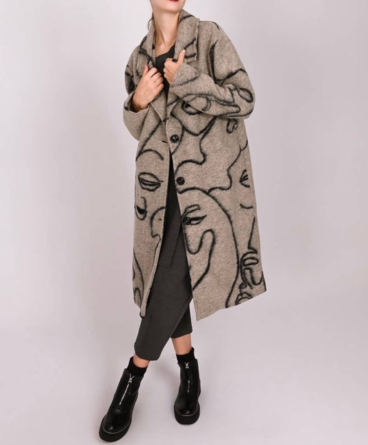 COAT 99201 80% wool 20% polyester