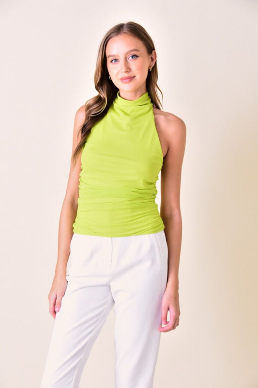 Makenzie Mesh Sleeveless Top