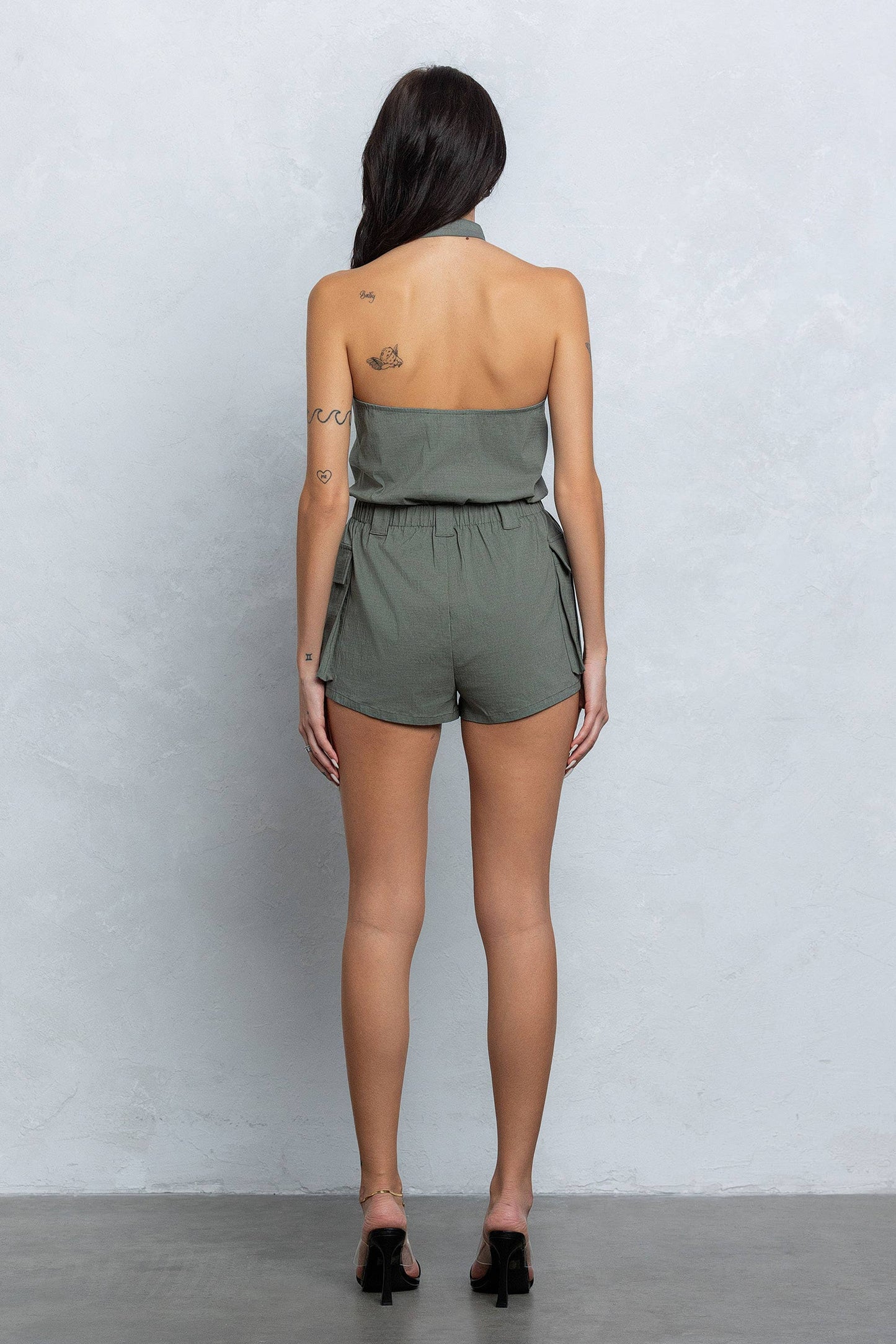 Tori Cargo Romper